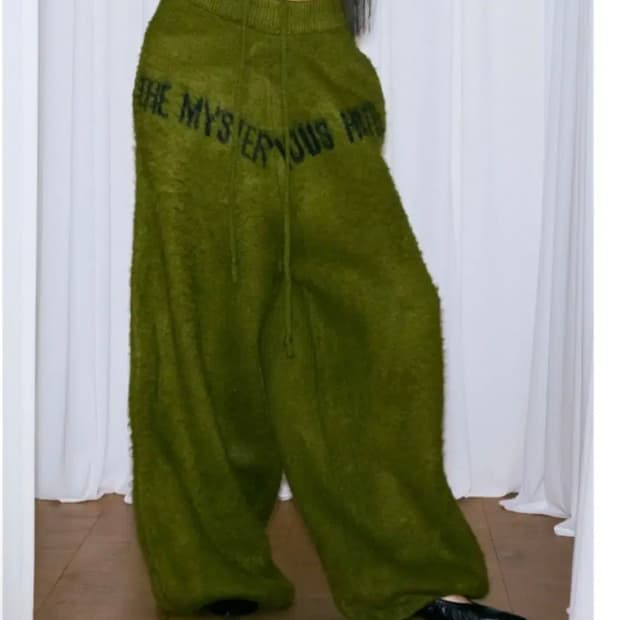 더미스테리어스호텔 니트 팬츠 [새상품]