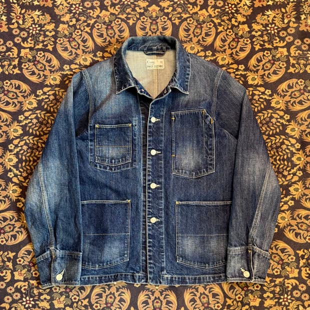 Coen 데님 커버올 초어자켓
