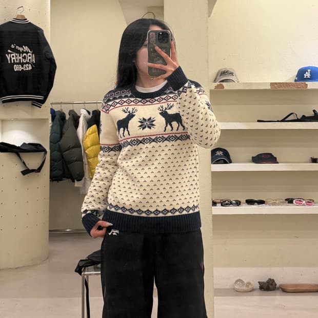 폴로 랄프로렌 원터 패턴 니트 U767