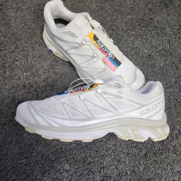 살로몬 XT-6 화이트  285사이즈