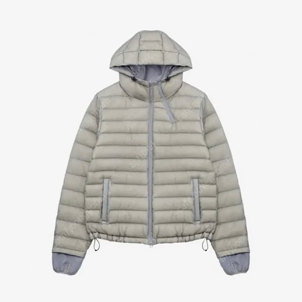 산산기어 서피스 푸퍼 자켓 경량패딩 그레이 24FW