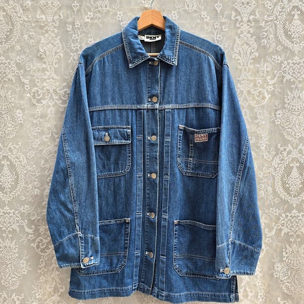 90s DKNY 데님 커버올