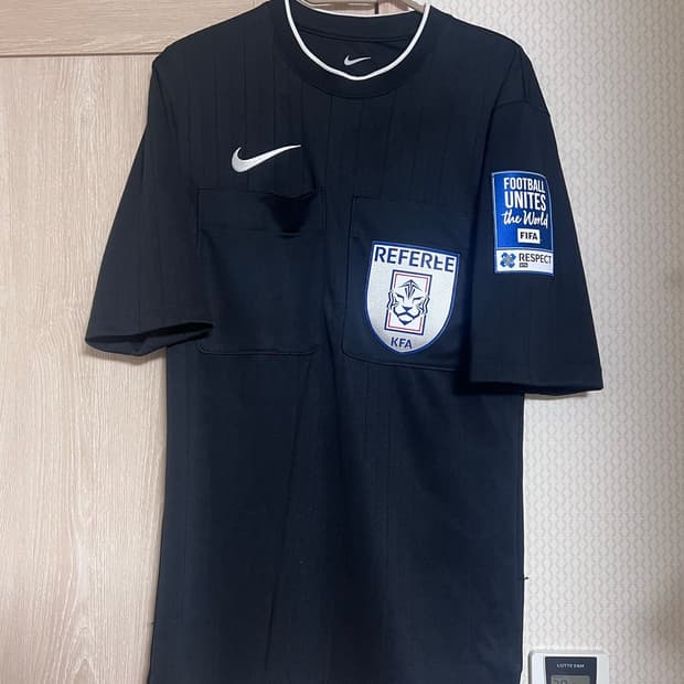 나이키 심판복 레프리 트레이닝 축구 k리그 국대