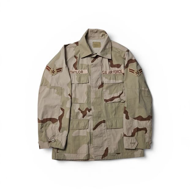 1990's 미공군 데저트카모 사막카모 BDU 자켓 S-R