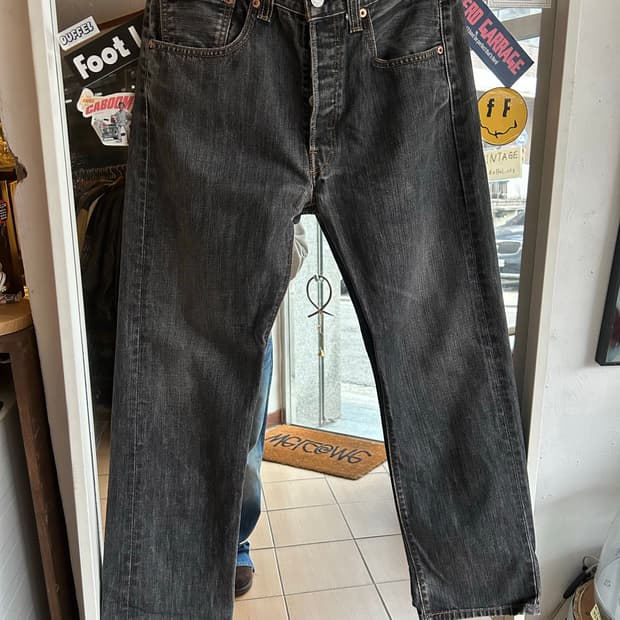 00‘s 리바이스 501 블랙진 32in