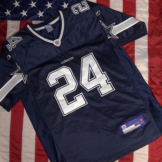 새제품 오리지날 리복 NFL 카우보이 달라스 풋볼 져지 유니폼