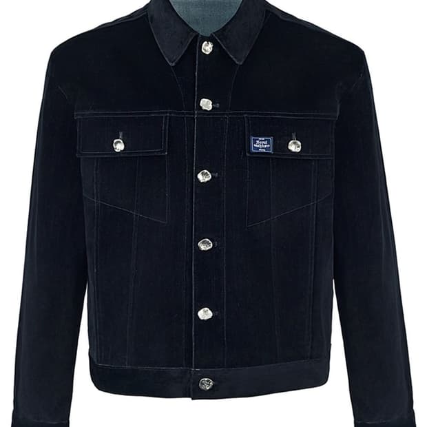 뭉 MWOONG Velvet Denim Trucker 자켓 M2