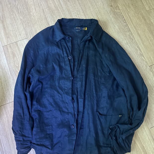 폴로 린넨 셔츠자켓