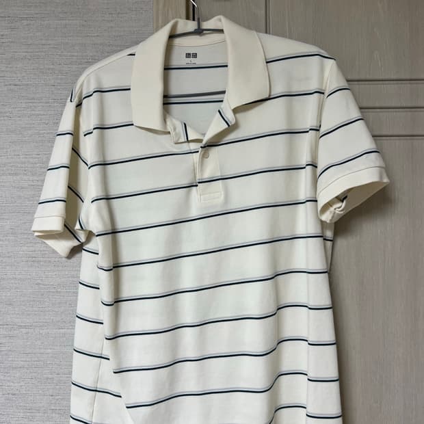 유니클로 스트라이프 폴로티 L 사이즈