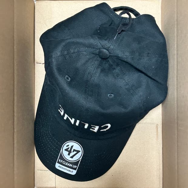 Nptsss 셀린 블랙 볼캡