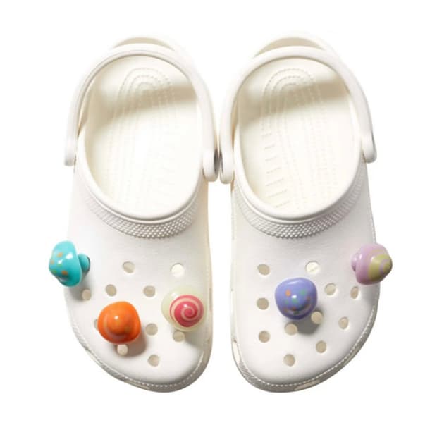 Crocs 크록스 버섯 지비츠 정품