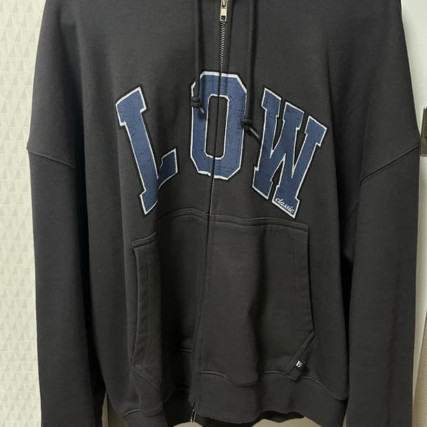로우클래식 후드집업