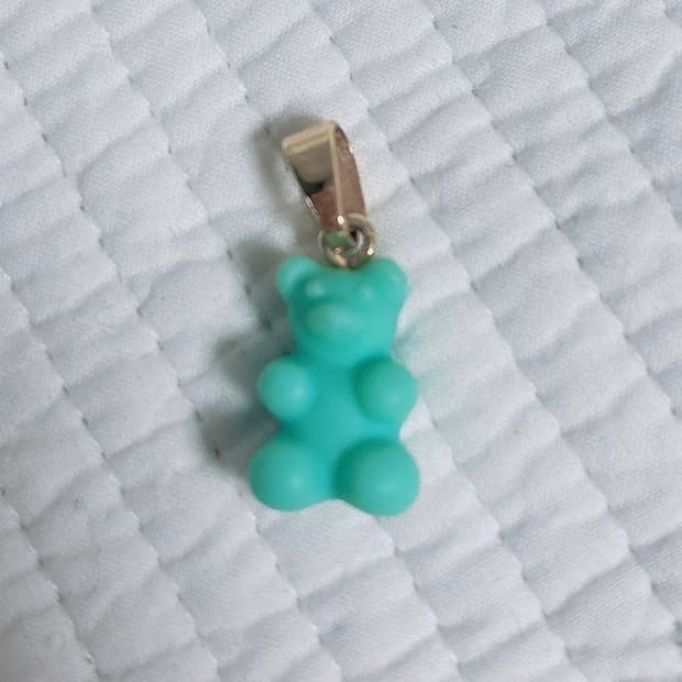 크리스탈헤이즈 민트곰 펜던트