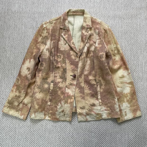 임프레비스토 이태리  밀라노 아트 워싱 린넨 자켓