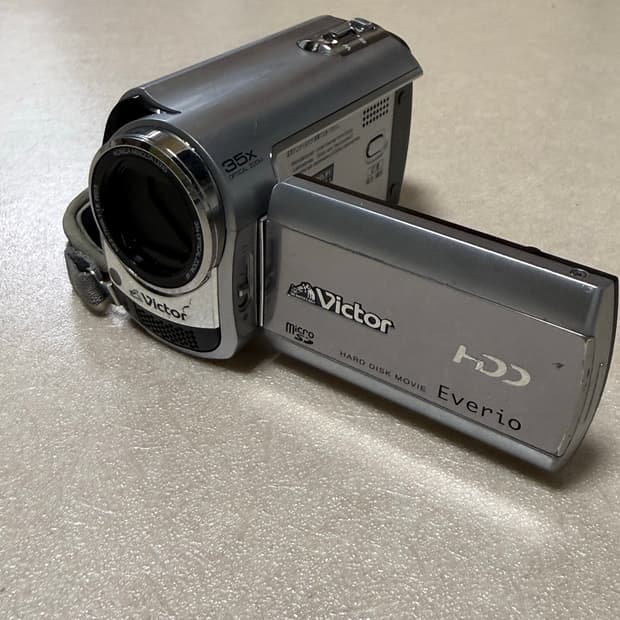 jvc 빅터 Everio HDD 캠코더