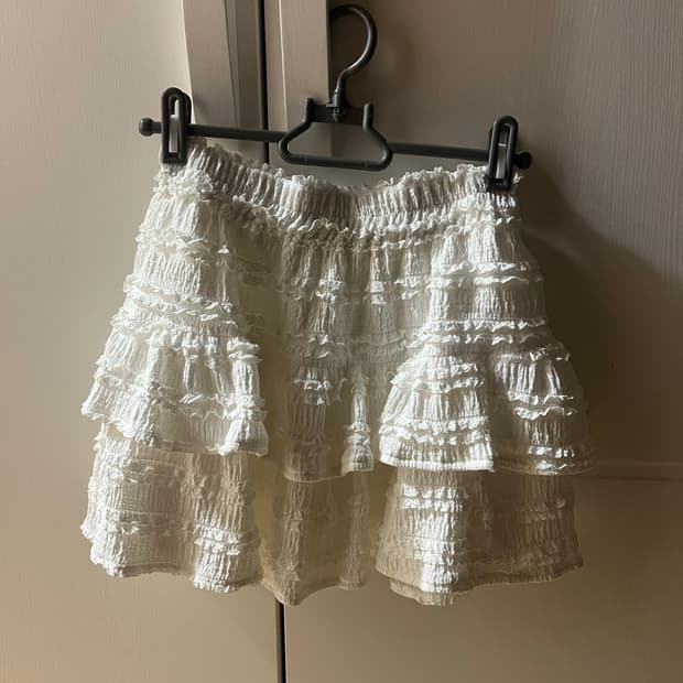 캉캉 레이스 미니스커트