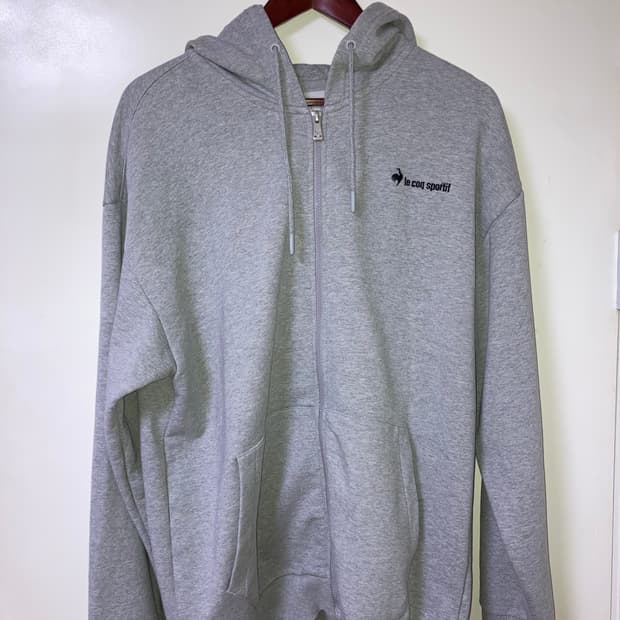 르꼬끄 테니스 에센셜 루즈핏 후드 집업 105