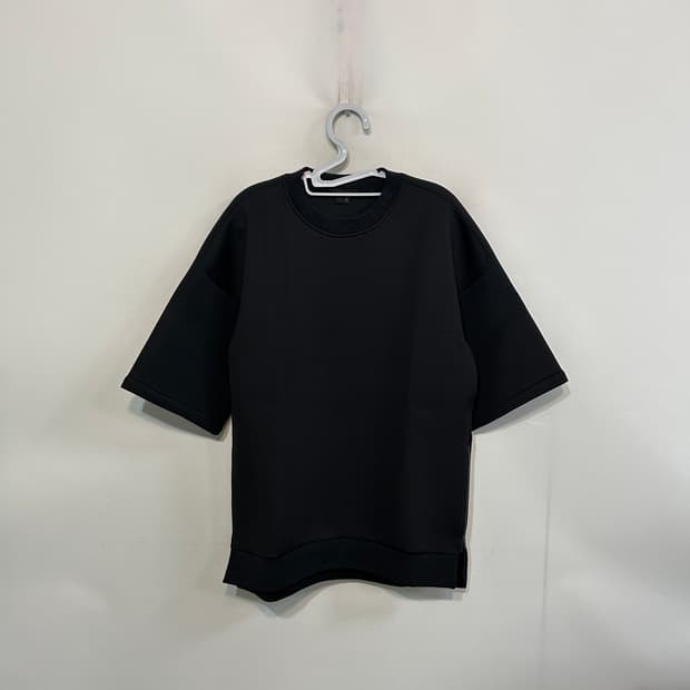 질스튜어트 네오프렌 오버핏 반팔 티셔츠 S 95 남녀공용