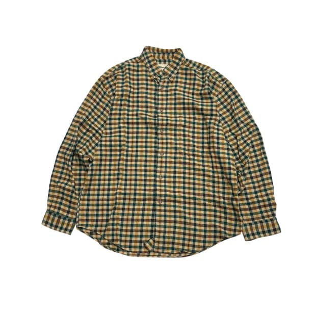 Vintage 오버핏 플란넬 셔츠 