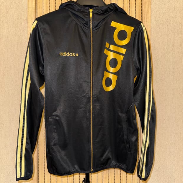 아디다스 빈티지 후드 져지