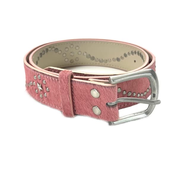 faze seoul 스터드 송치 벨트 -핑크