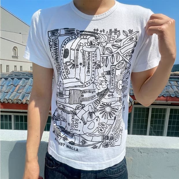 꼼데가르송 AUGUST WALLA 티셔츠
