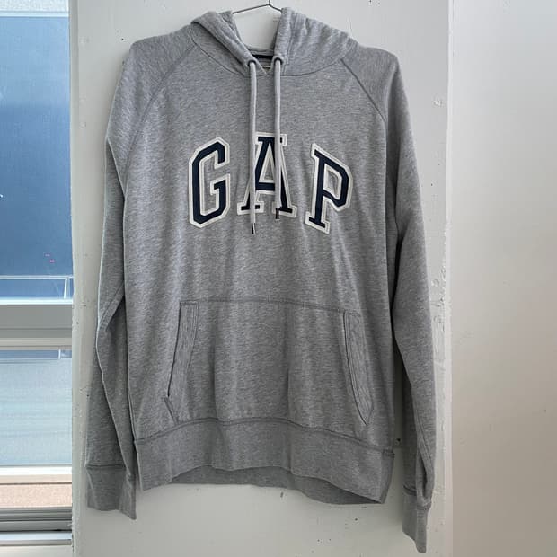 (M) GAP 갭 후드 자켓 그레이