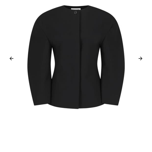(택O) 아모멘토 26ss Curved Silhouette Jacket