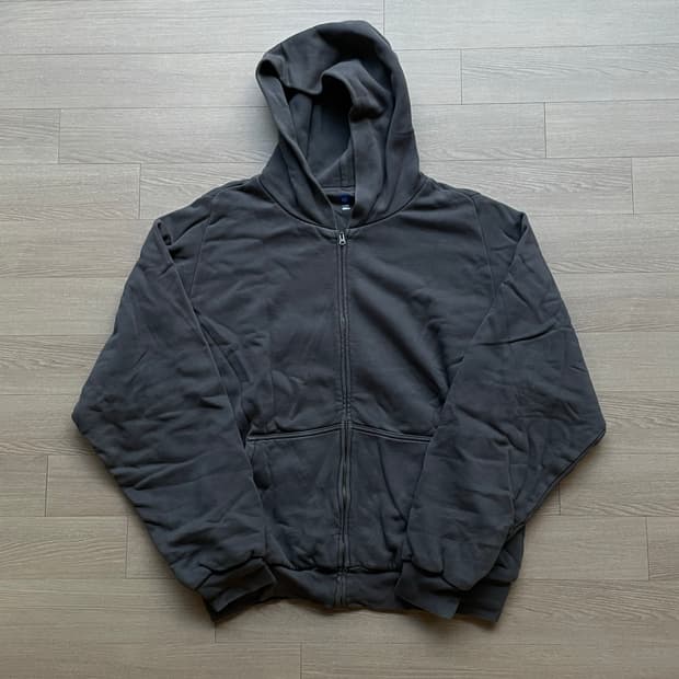 이지 갭 후드집업 다크 그레이
