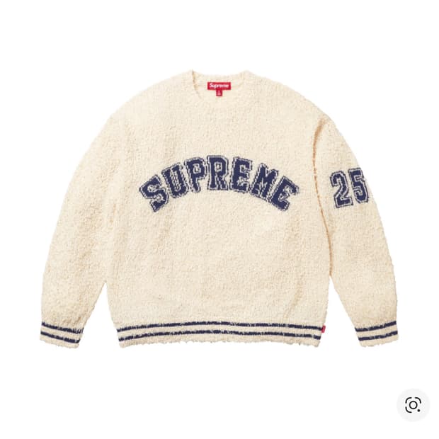 슈프림 아크 스웨터 크림