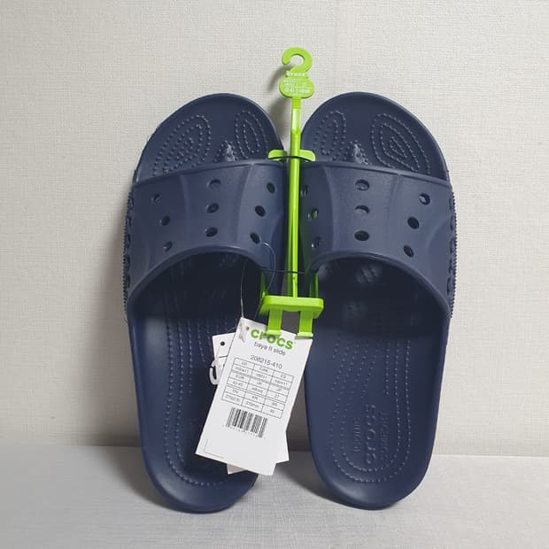 🆕크록스 바야2 슬라이드 네이비 270