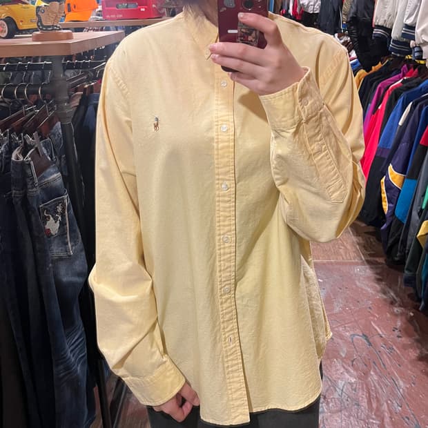 [HI] 폴로 셔츠 노랑