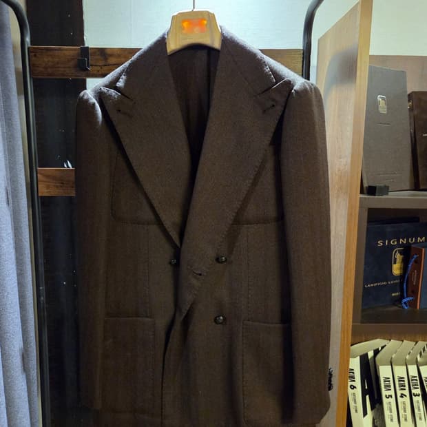 샤맛 더블브레스티드자켓 