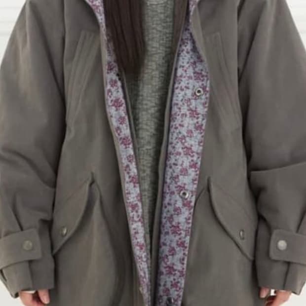 콜로신스 야상 자켓 차콜