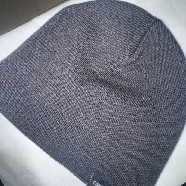 칼하트 스크립터 비니 블랙 원사이즈 새상품