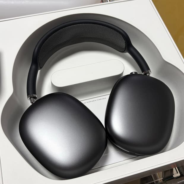 에어팟 맥스 1세대 풀박스+귀 실리콘 케이스+하드케이스