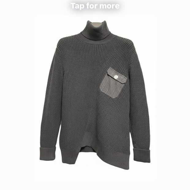 Marc Jacob’s 와플 블랙 니트 S