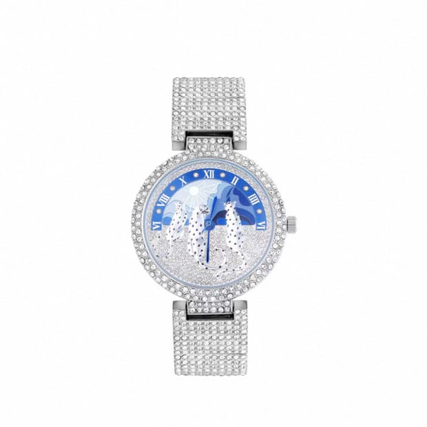 Leopard Crystal Watch