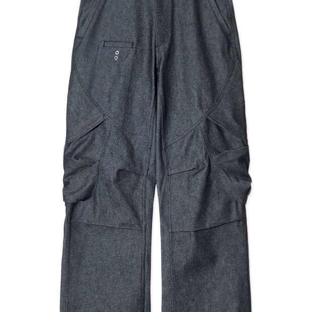 S 이그노타 코어14 쉘 카고 팬츠 인디고