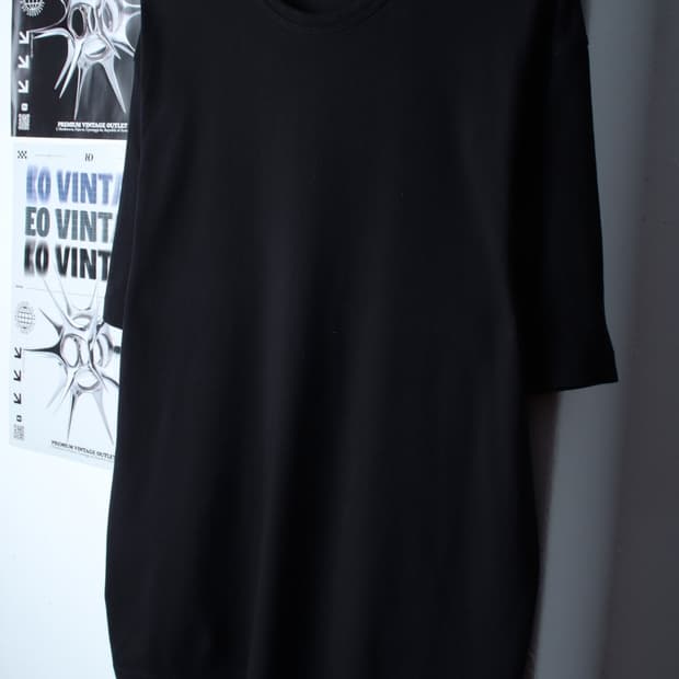 (XL-2XL) 무신사 스탠다드 반팔 티셔츠 블랙 무지 기본-H31382