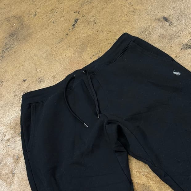 [정품/M] 폴로 랄프로렌 블랙 조거팬츠 b17