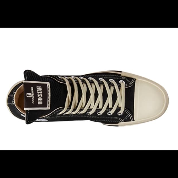 컨버스x릭오웬스다크쉐도우 다크스타 척70 255