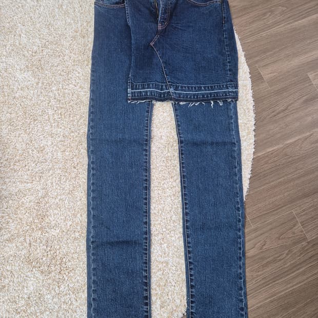 미하라야스히로 치마도킹 데님