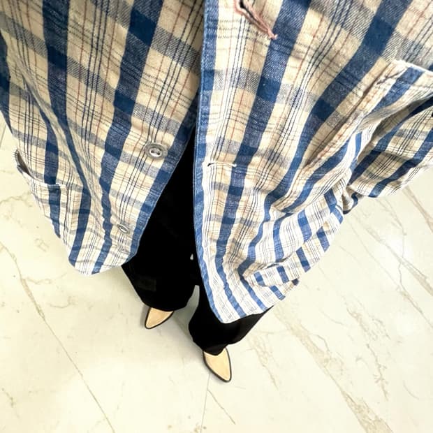 더블알엘 RRL 린넨/코튼 엔지니어드 코트-블레이져