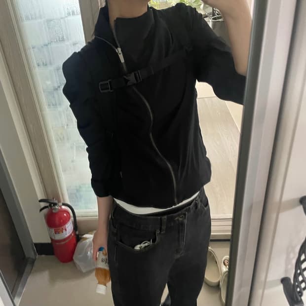 로렌 랄프 로렌 side slit pants (black)