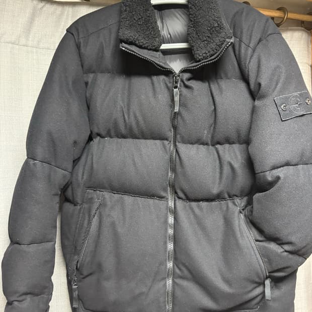 [XXL] 스톤아일랜드 무스탕 패딩 자켓