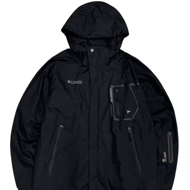 컬럼비아 고어텍스 바람막이 블랙 (L)