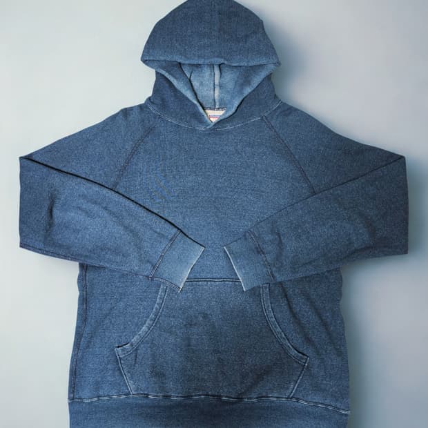 [40-42] 웨어하우스 인디고 스웻후드 후드티 맨투맨 더블웍스