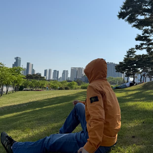 [L] 00ss 스톤아일랜드 벤타일 자켓 옐로우