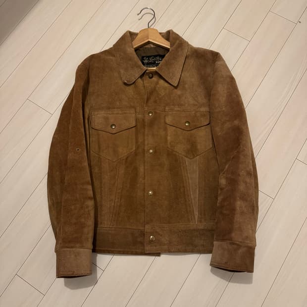 70s Sears 더 레더 샵 스웨이트 트러커 자켓